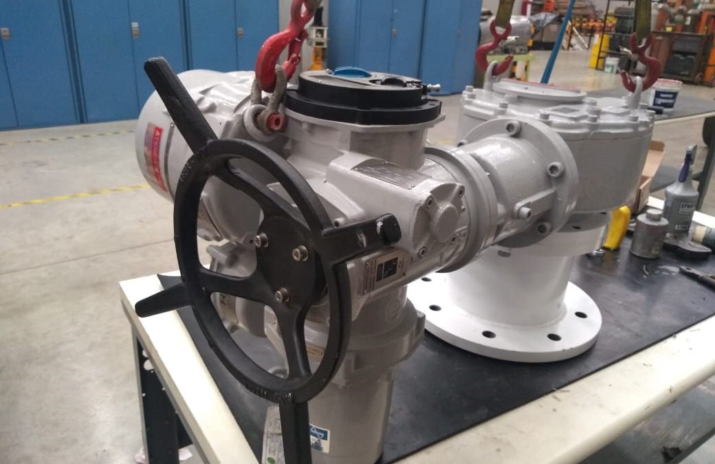 T254 Project of 5 COESTER electric actuator